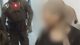 מעצר אחות הנייה, צילום: דוברות המשטרה